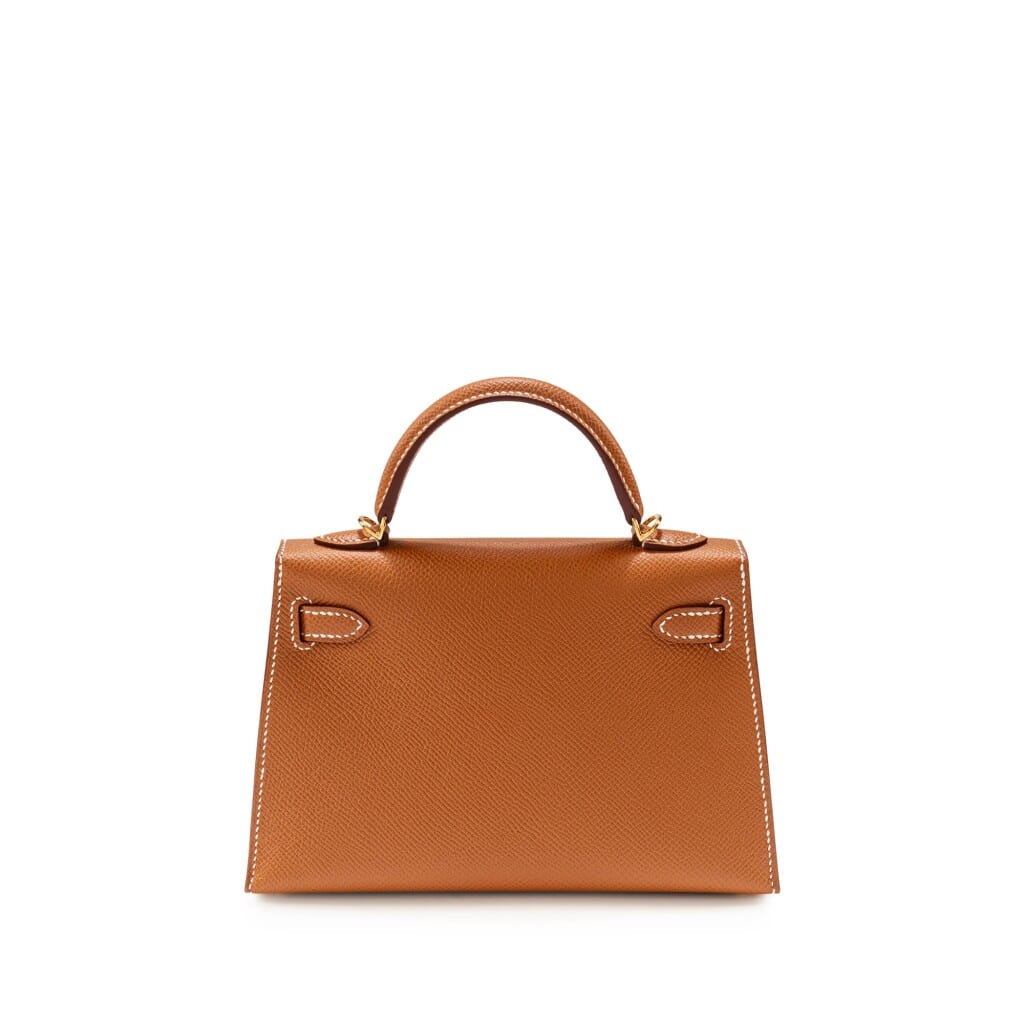 Gold Epsom Mini Kelly 20 II Gold Hardware 2023, €15,000-€18,000 (approximately P1,011,840 to P1,214,208), HERMÈS, sothebys.com